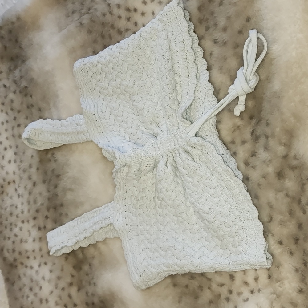 Hollister scrunch top